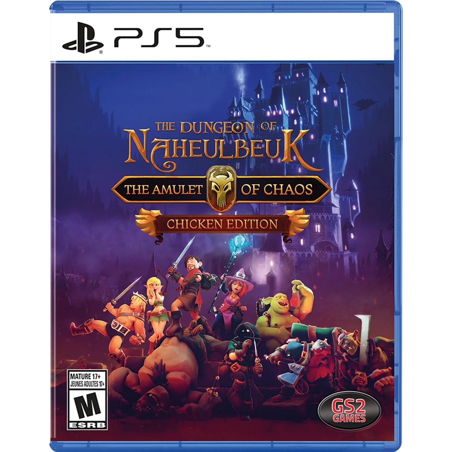 The Dungeon Of Naheulbeuk: The Amulet Of Chaos - Chicken Edition [PlayStation 5] PlayStation 5 Video Game GS2 Games   