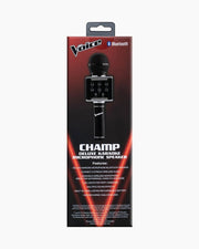 The Voice Champ Deluxe Wireless Handheld Karaoke Microphone, Speaker with LED Lights, Multiple Sound Effects, Play Music and Record Vocals… Electronics The Voice   