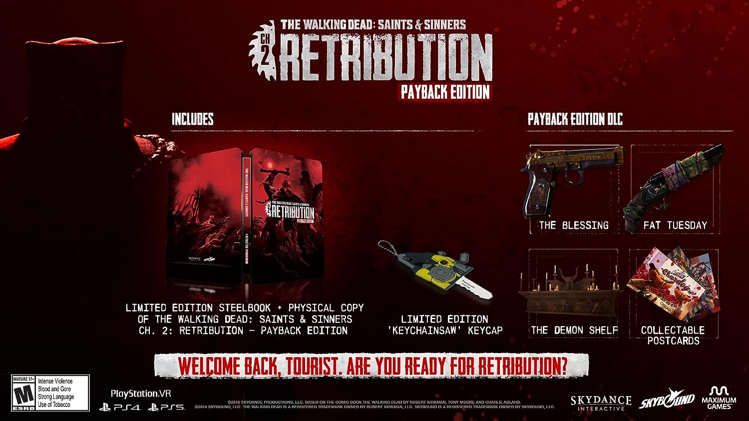 The Walking Dead: Saints & Sinners - Chapter 2: Retribution - Payback Edition [PlayStation 4] PlayStation 4 Video Game Maximum Games   