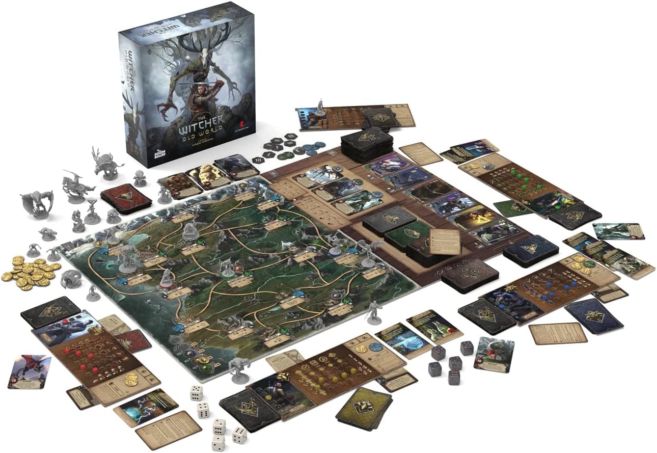 The Witcher: Old World [Board Game, 1-5 Players] Board Game CD Projekt Red   