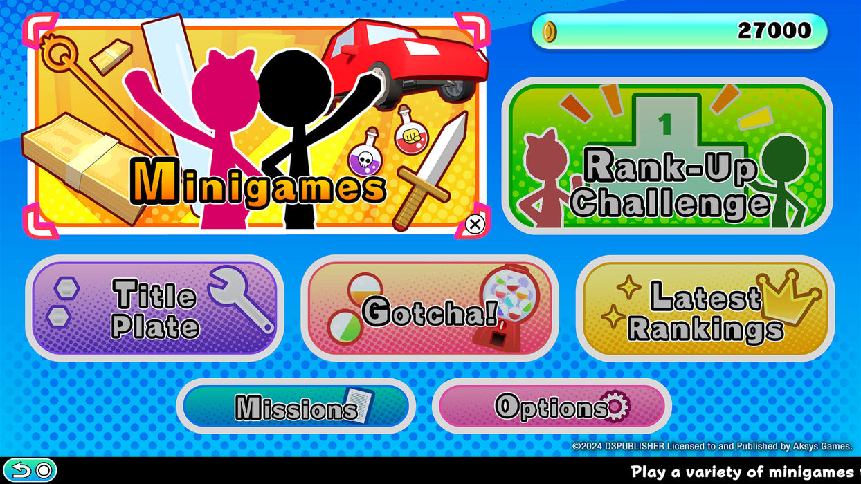 Those Games 1+2 [Nintendo Switch] Nintendo Switch Video Game Aksys Games