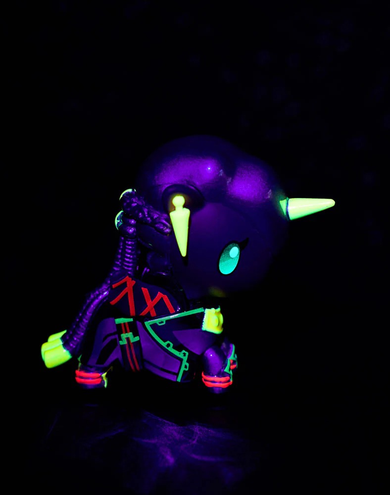 tokidoki x Arcane: Unicorno Blacklight Chrome Blind Box - 1 Random Figure Toys & Games tokidoki