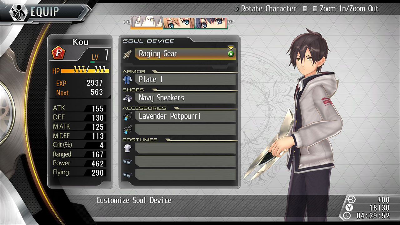 Tokyo Xanadu eX+ [PlayStation 4] PlayStation 4 Video Game Aksys Games   