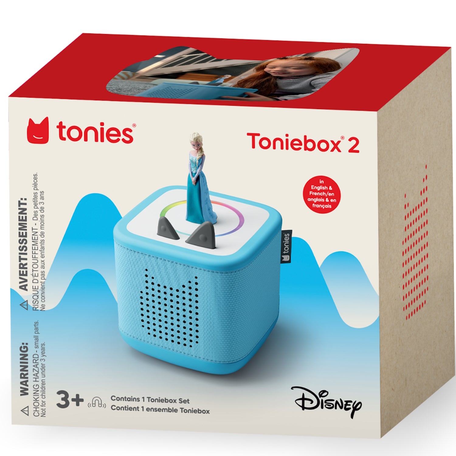 Tonies: Toniebox 2 Starter Set - Disney Frozen (Sky Blue) Toys & Games Tonies