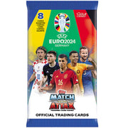 Topps: 2024 Match Attax Euro Booster Pack Card Game Topps
