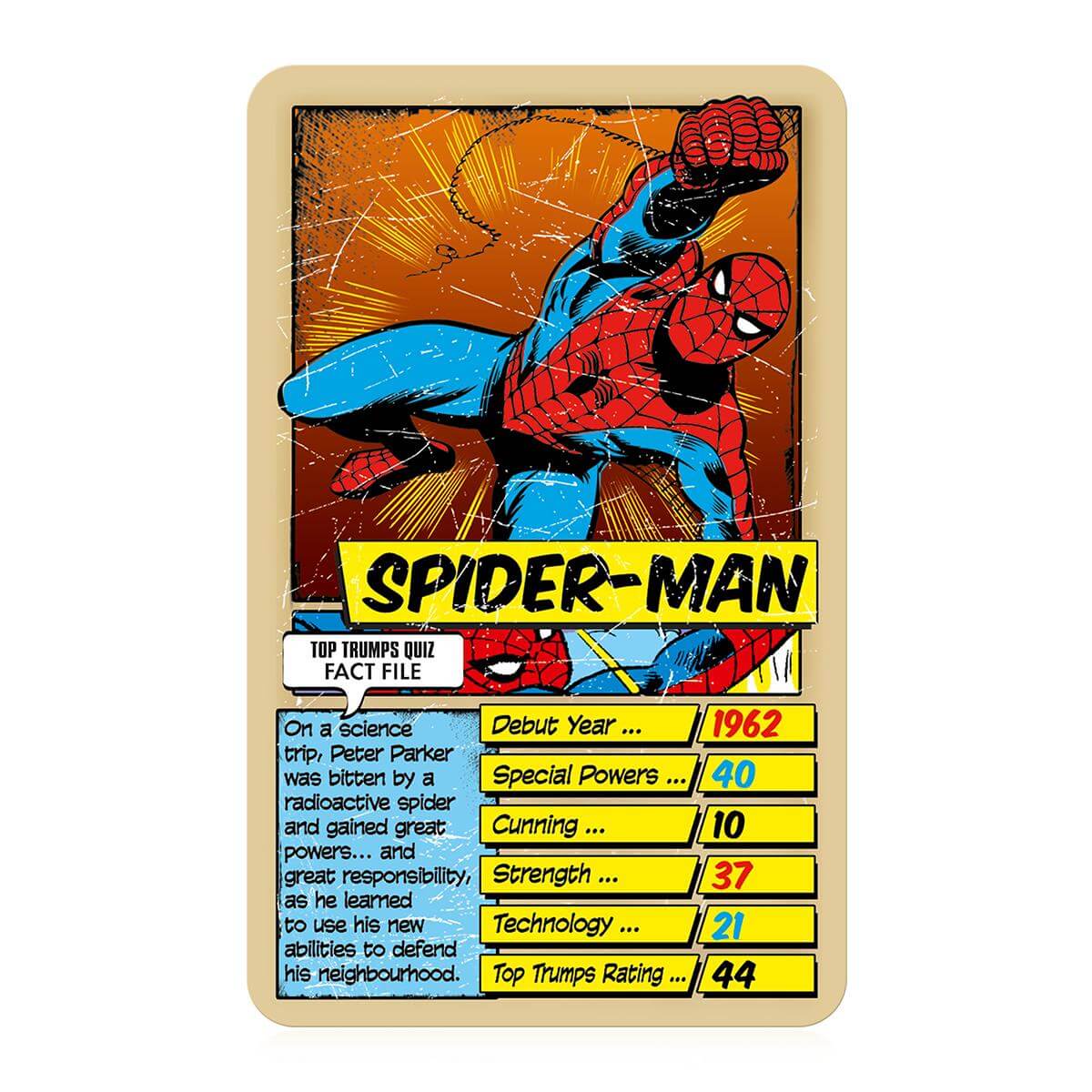 Top Trumps Marvel Comics Retro Edition Card Game Card Game Winning Moves   