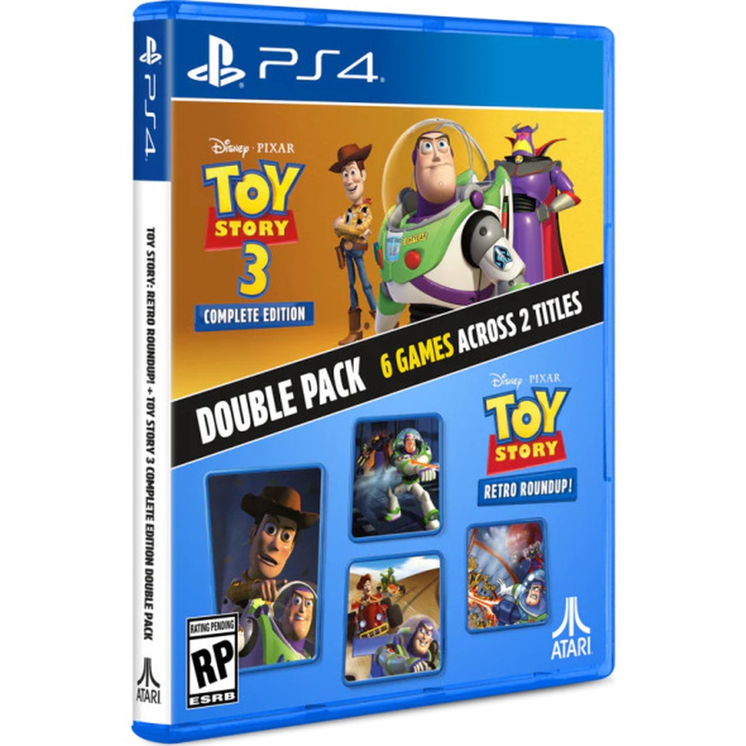 Toy Story: Retro Roundup! and Toy Story 3 Complete Edition [PlayStation 4] PlayStation 4 Video Game Atari