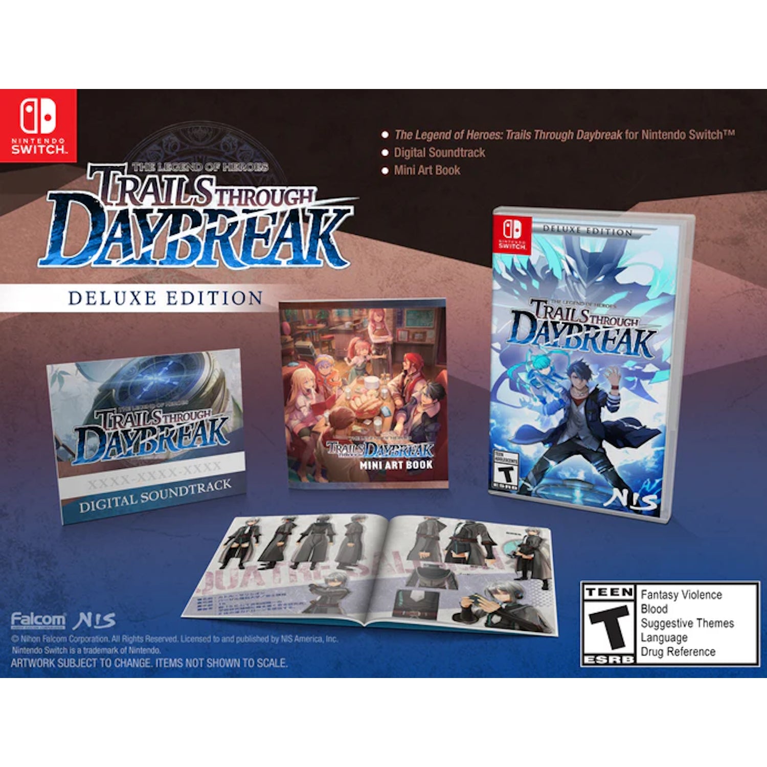 The Legend of Heroes Trails Through Daybreak - Deluxe Edition [Nintendo Switch] Nintendo Switch Video Game NIS America