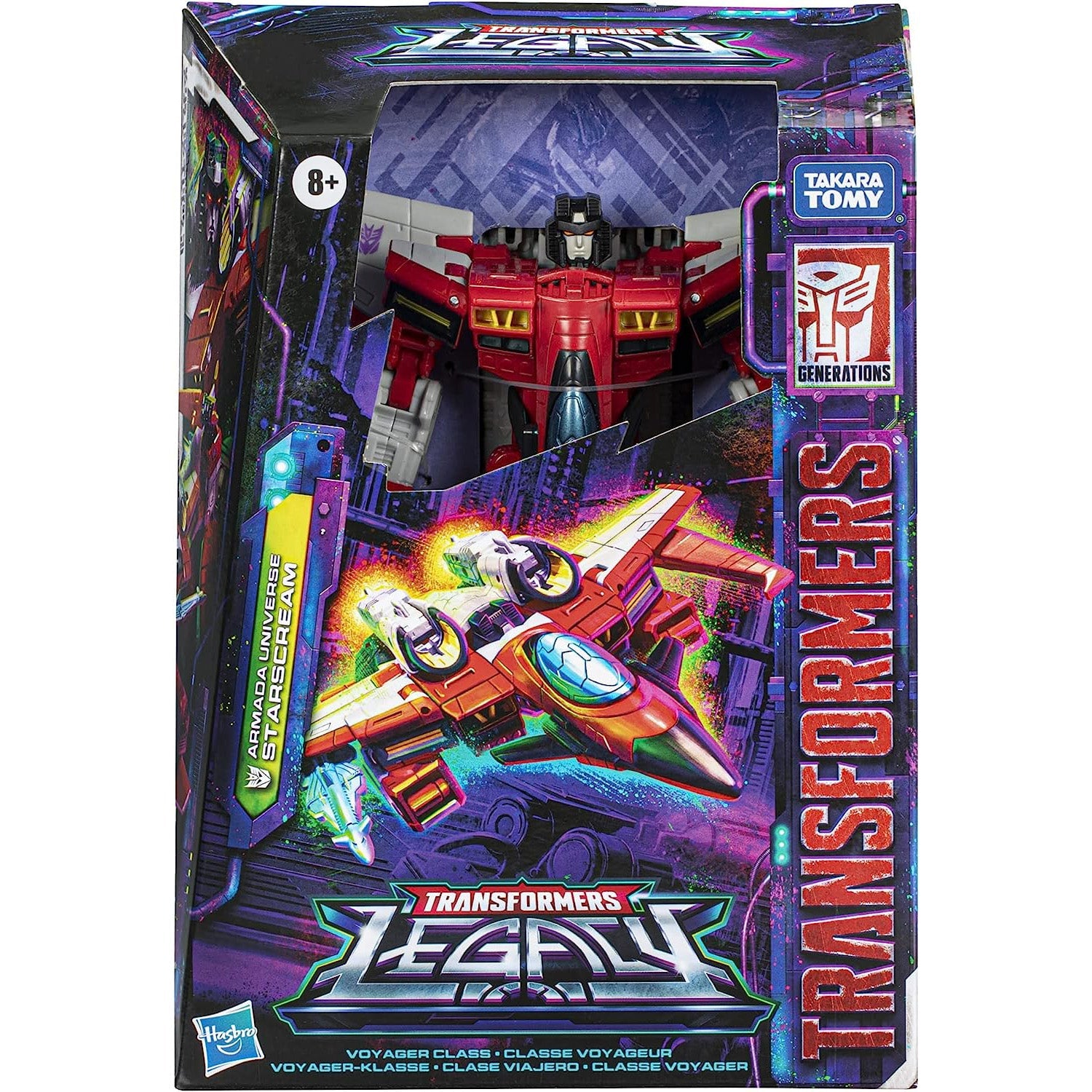 Transformers Generations Legacy Series: Voyager Armada Universe Starscream Action Figure Toys & Games Hasbro