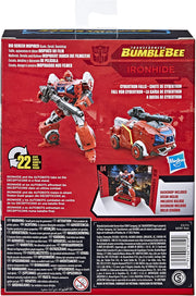 Transformers Studio Series 84 Deluxe Class Transformers: Bumblebee Ironhide 4.5" Action Figure Toys & Games Hasbro