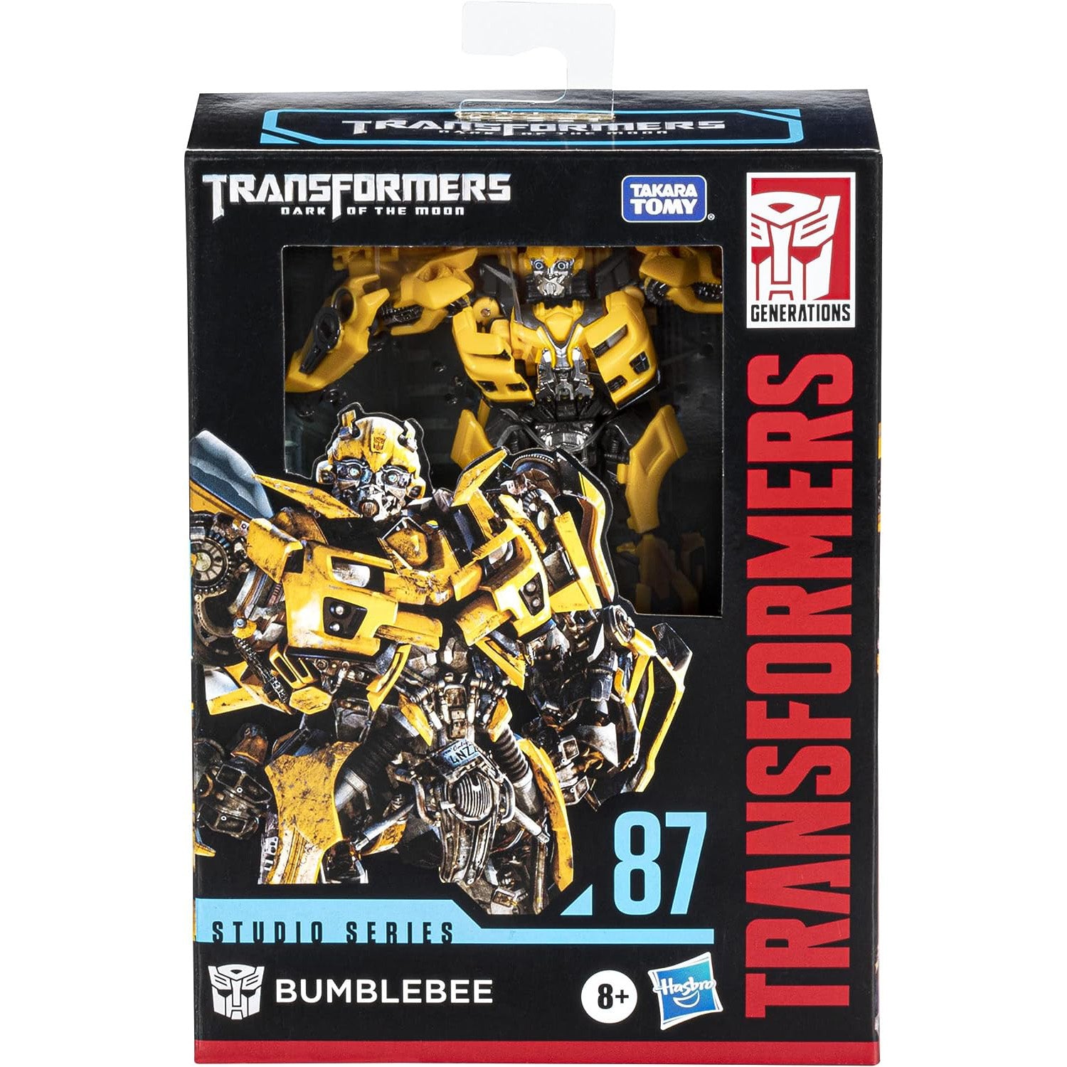 Transformers Studio Series: 87 Deluxe Class Dark of The Moon Bumblebee Action Figure Toys & Games Hasbro