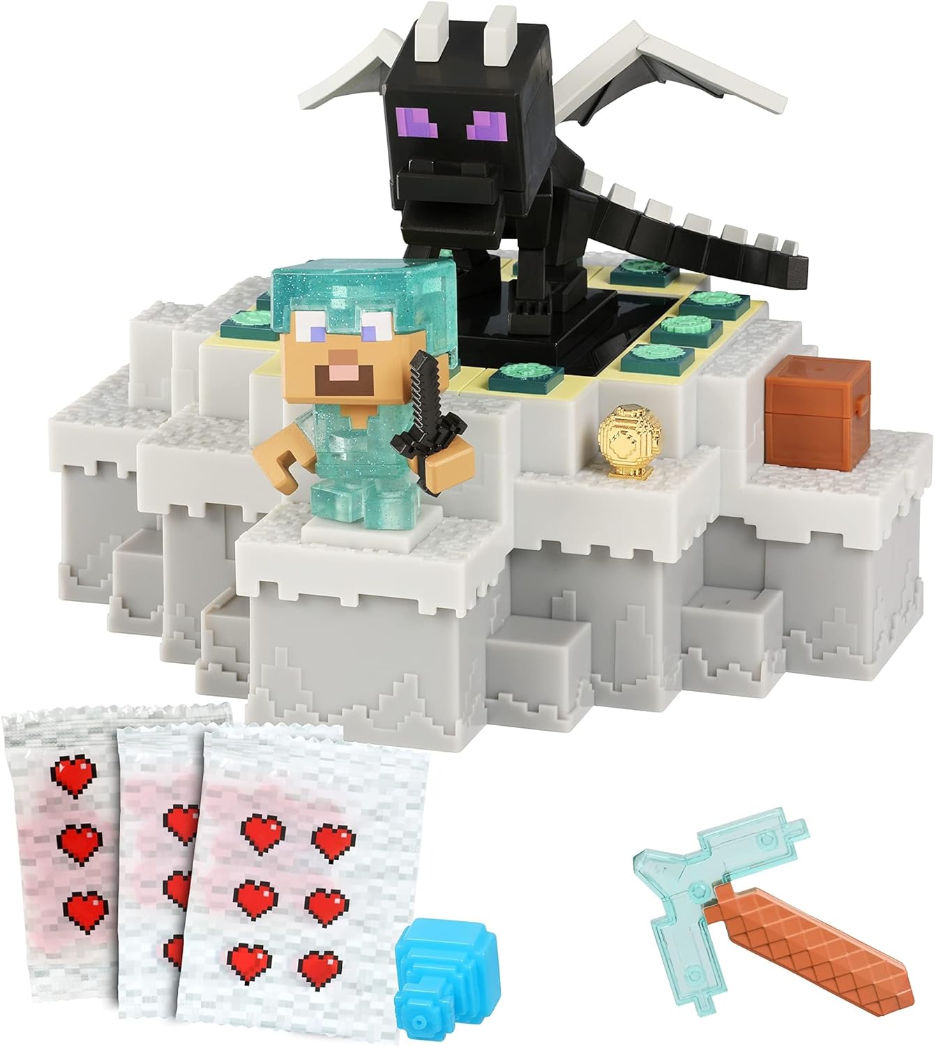 Treasure X Minecraft - Caves and Cliffs Ender Dragon Pack Minecraft Mojang Studios