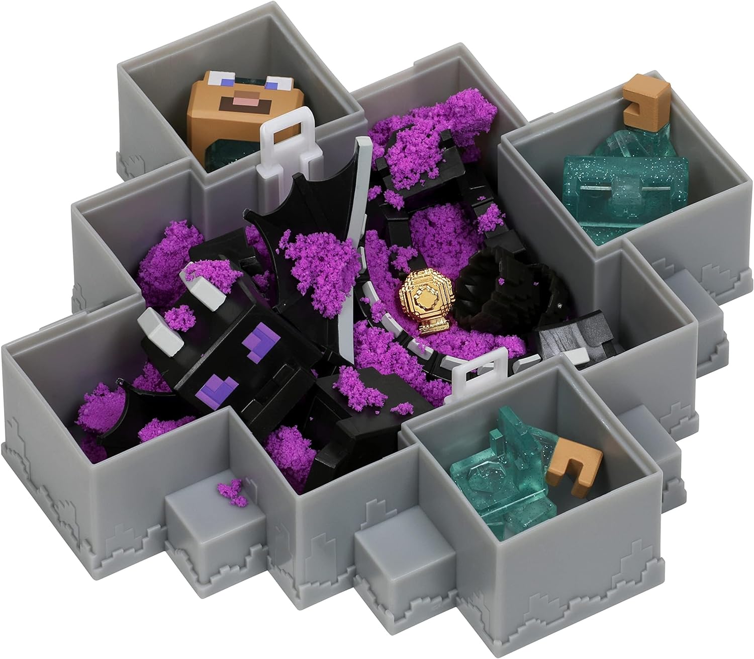 Treasure X Minecraft - Caves and Cliffs Ender Dragon Pack Minecraft Mojang Studios