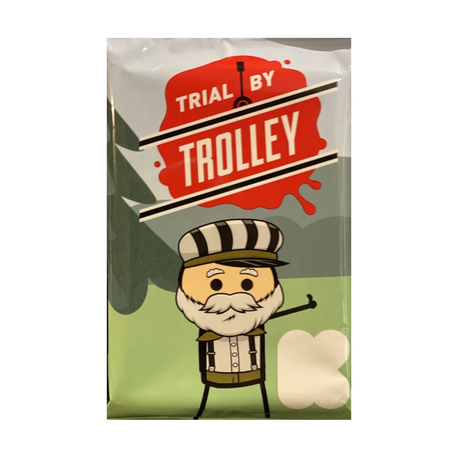 Trial by Trolley - Thank You Exclusive Pack - 1 x Kickstarter Edition Booster Pack [Board Game Accessories, 3 -13 Players] Board Game SkyBound Games