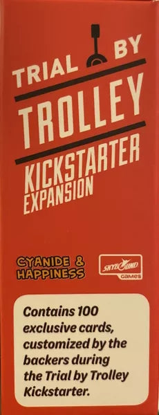 Trial by Trolley - Kickstarter Expansion [Board Game Accessories, 3 -13 Players] Board Game SkyBound Games