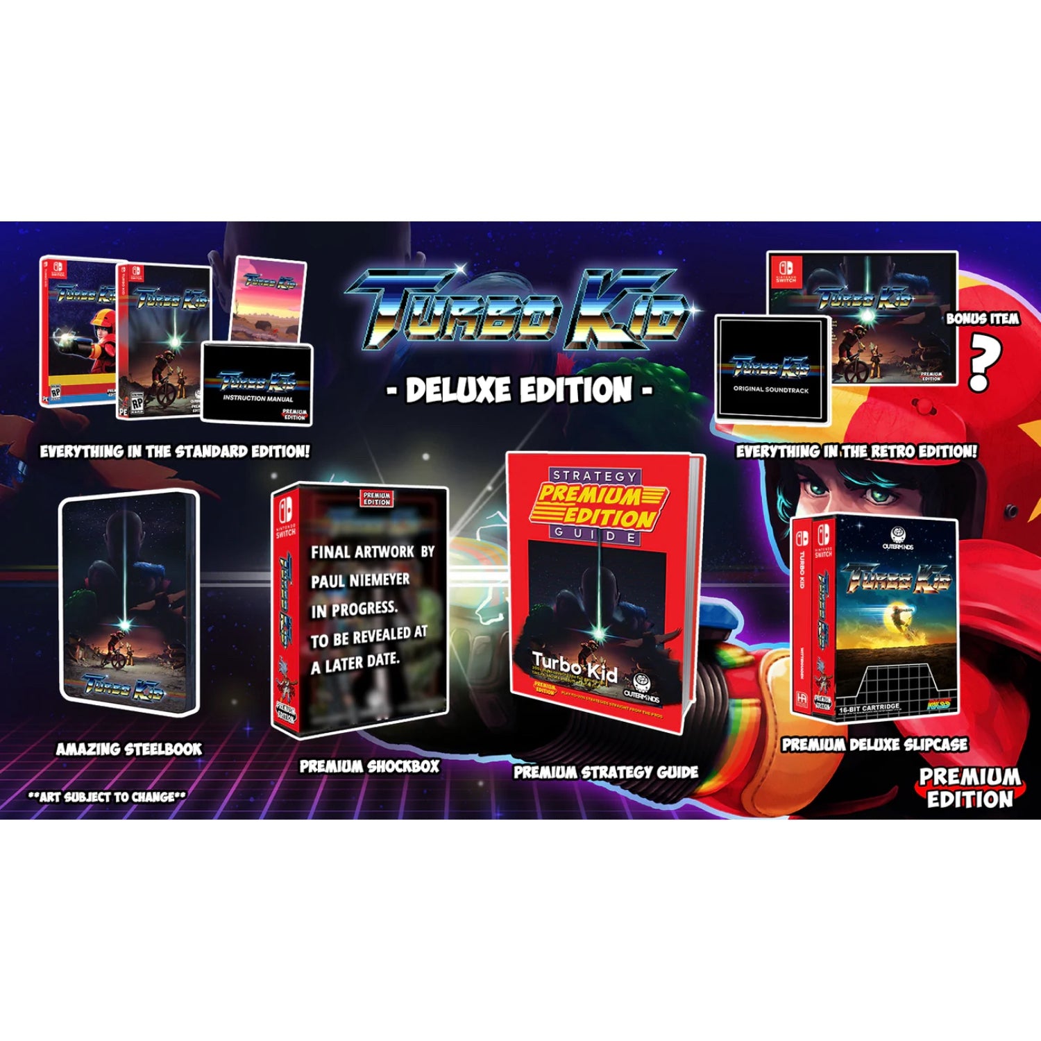 Turbo Kid (Premium Edition Games Series 10) - Deluxe Edition [Nintendo Switch] Nintendo Switch Video Game Premium Edition Games