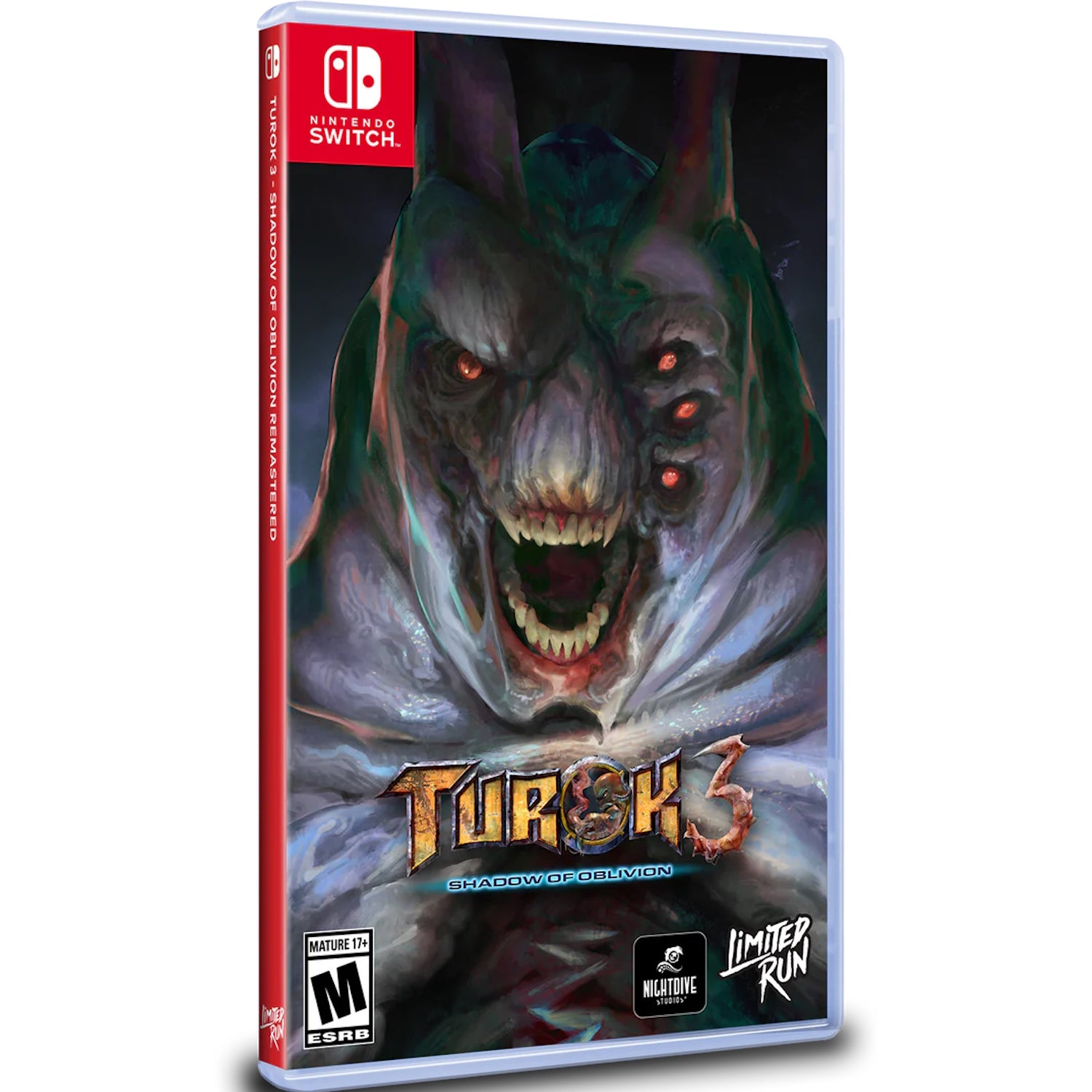 Turok 3: Shadow of Oblivion Remastered - Limited Run Games #237 [Nintendo Switch] Nintendo Switch Video Game Limited Run Games