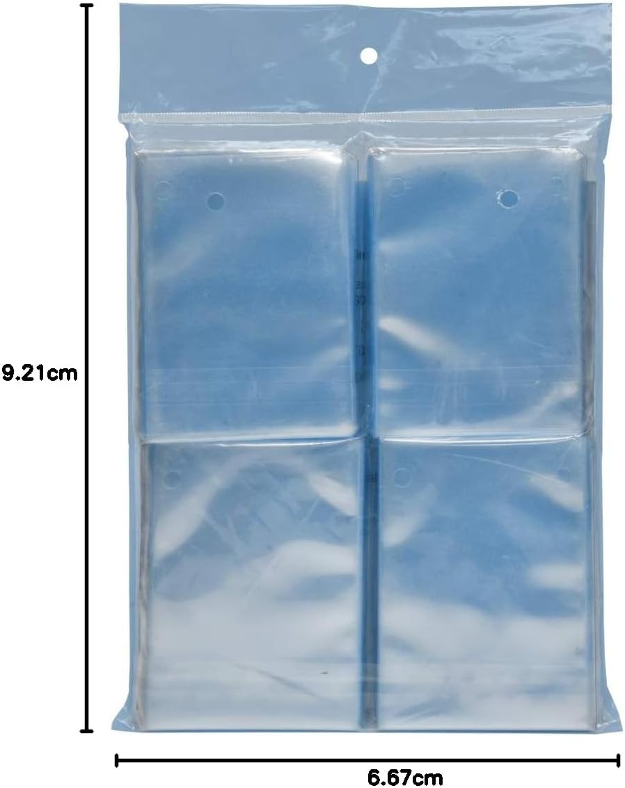 Ultra PRO: Clear Card Penny Sleeves Storage Safe - 500 Count [2.5" x 3.5" Standard Size Trading Cards] Card Game Accessories Ultra Pro