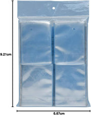 Ultra PRO: Clear Card Penny Sleeves Storage Safe - 500 Count [2.5" x 3.5" Standard Size Trading Cards] Card Game Accessories Ultra Pro