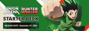 Union Arena TCG: Hunter x Hunter Starter Deck Card Game Bandai Namco   