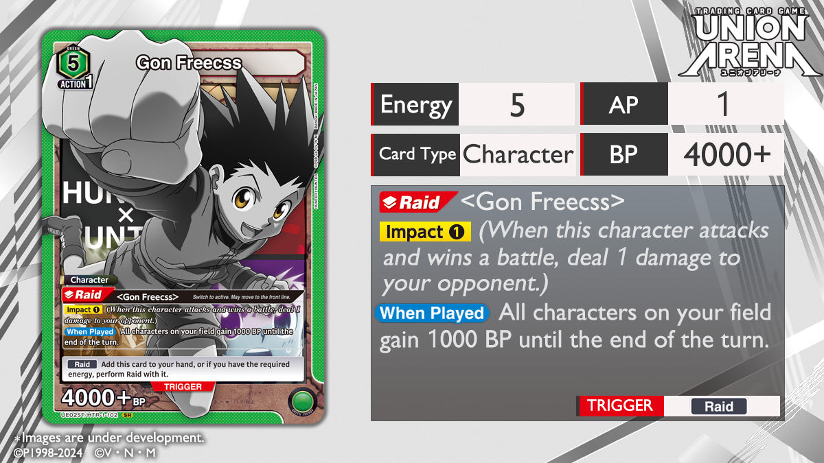 Union Arena TCG: Hunter x Hunter Starter Deck Card Game Bandai Namco   