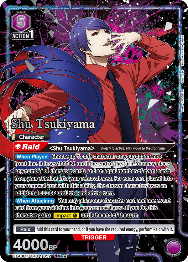 Union Arena TCG: Tokyo Ghoul Booster Box [UE18BT] - 16 Packs Card Game Bandai Namco
