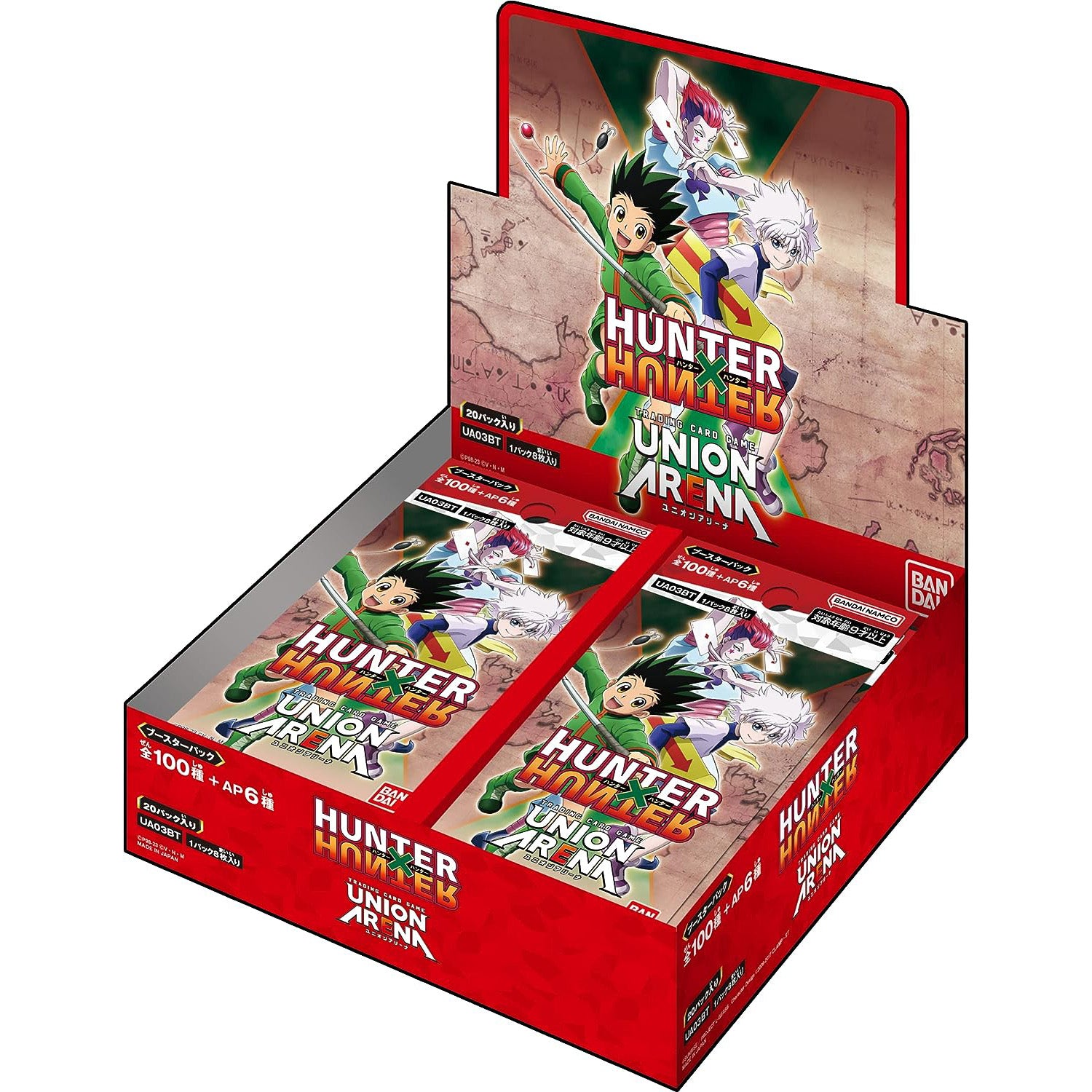 Union Arena Hunter x Hunter Booster Box Card Game Bandai Namco   