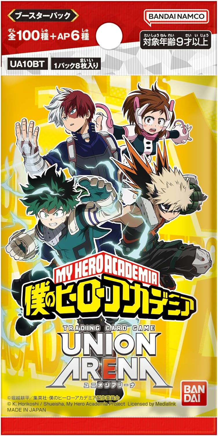 Union Arena My Hero Academia Booster Box - 16 Packs - [JPN] Card Game Bandai Namco