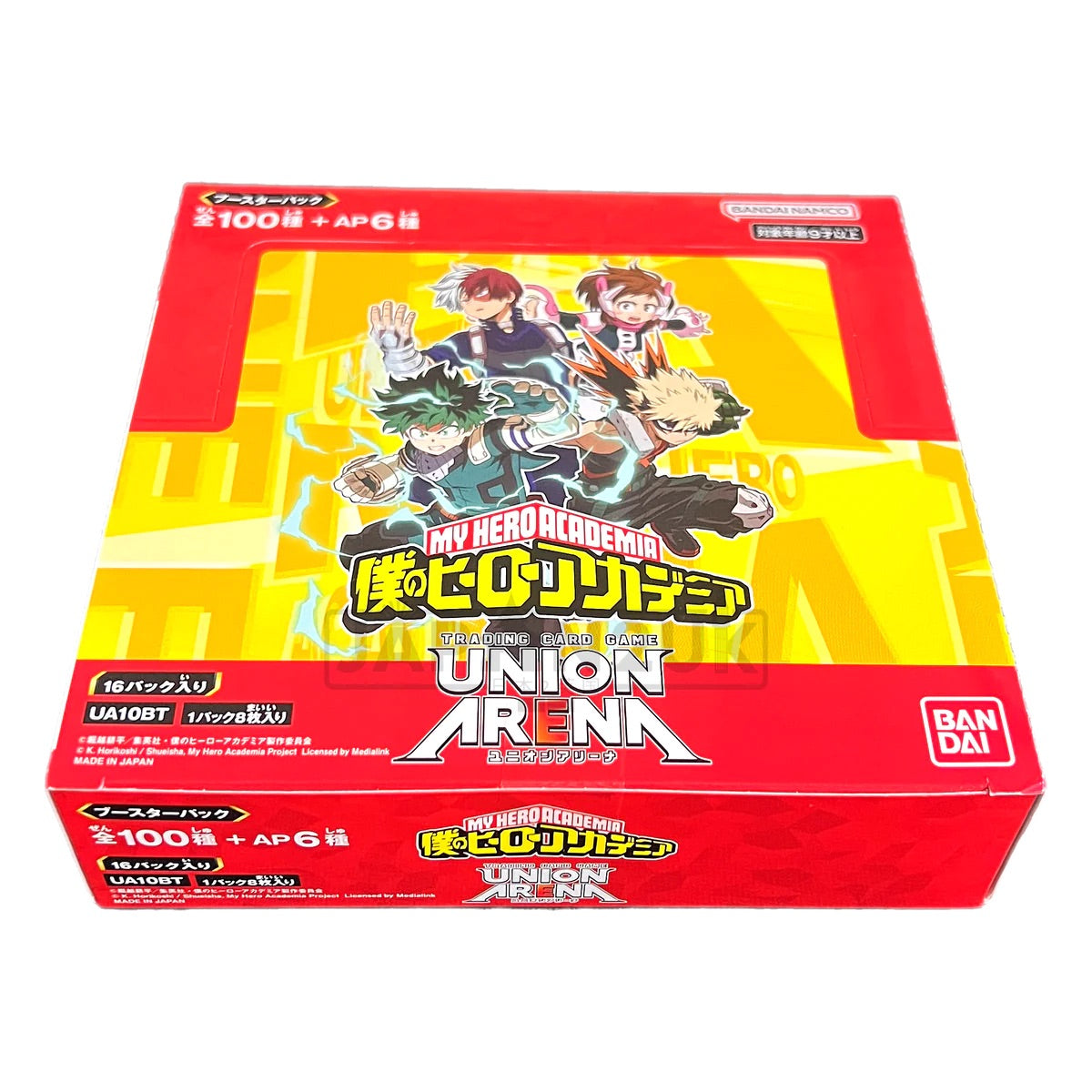 Union Arena My Hero Academia Booster Box - 16 Packs - [JPN] Card Game Bandai Namco