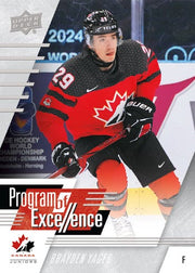Upper Deck: 2024 Team Canada Juniors Hockey Blaster Box Card Game Upper Deck