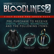 Vampire: The Masquerade - Bloodlines 2 - First Blood Edition [PlayStation 4] PlayStation 4 Video Game Deep Silver   