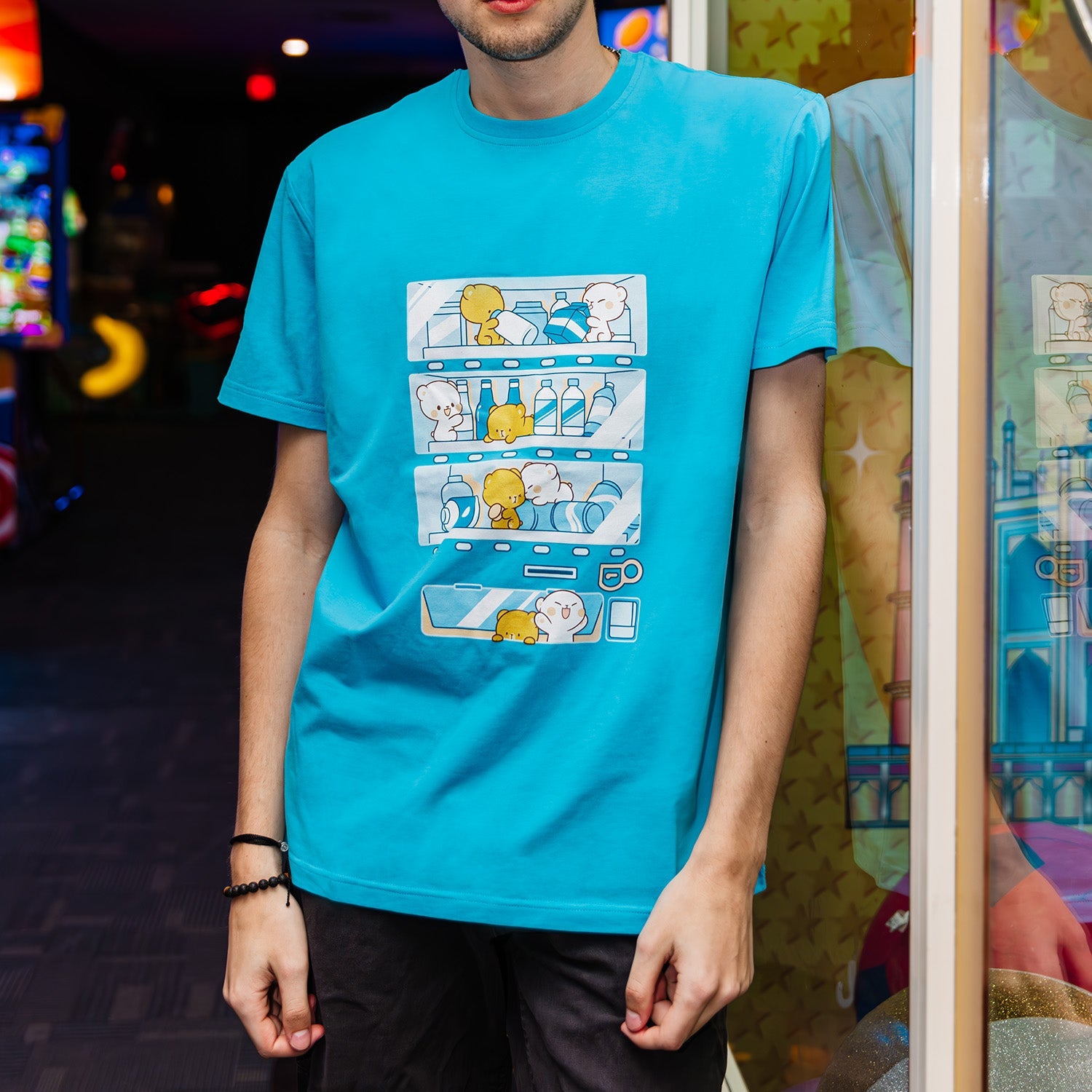 Milk Mocha Bear: Vending Machine T-Shirt T-Shirts Milk Mocha Bear