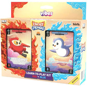 Vibes Pudgy Penguins TCG - Birb & Pengu Learn to Play Beginner Starter Kit: Red vs Blue [Set 3] Card Game Pudgy Penguins