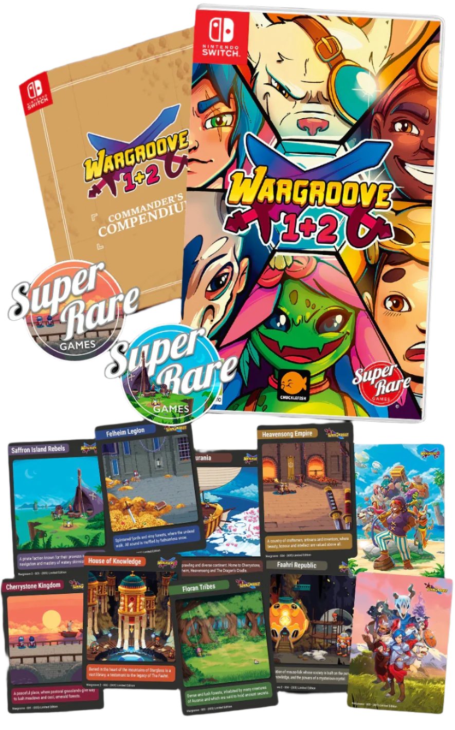 Wargroove 1+2 - SRG#112 [Nintendo Switch] Nintendo Switch Video Game Super Rare Games   