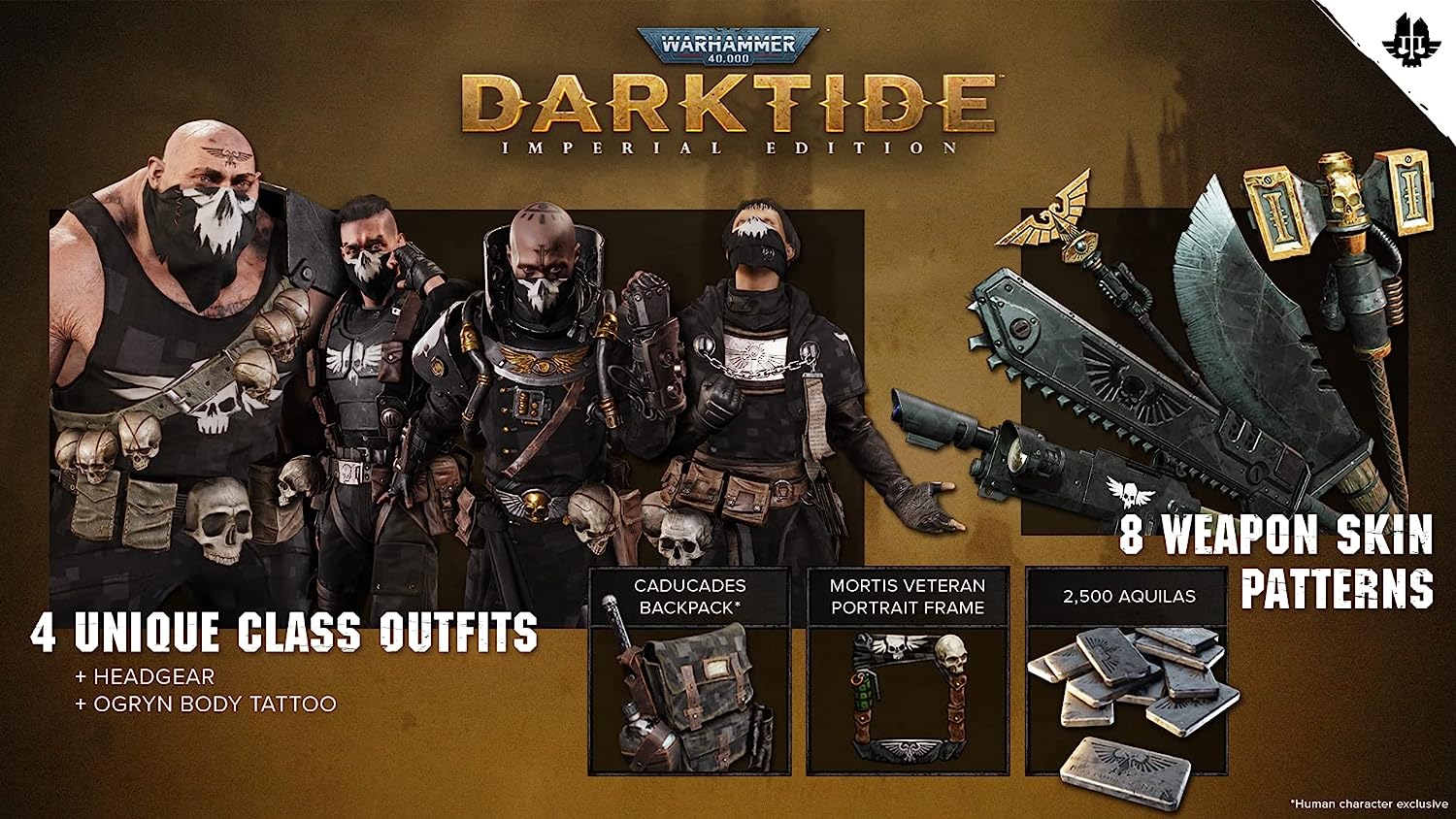 Warhammer 40,000: Darktide - Imperial Edition [Xbox Series X] Xbox Series X Video Game Fatshark   
