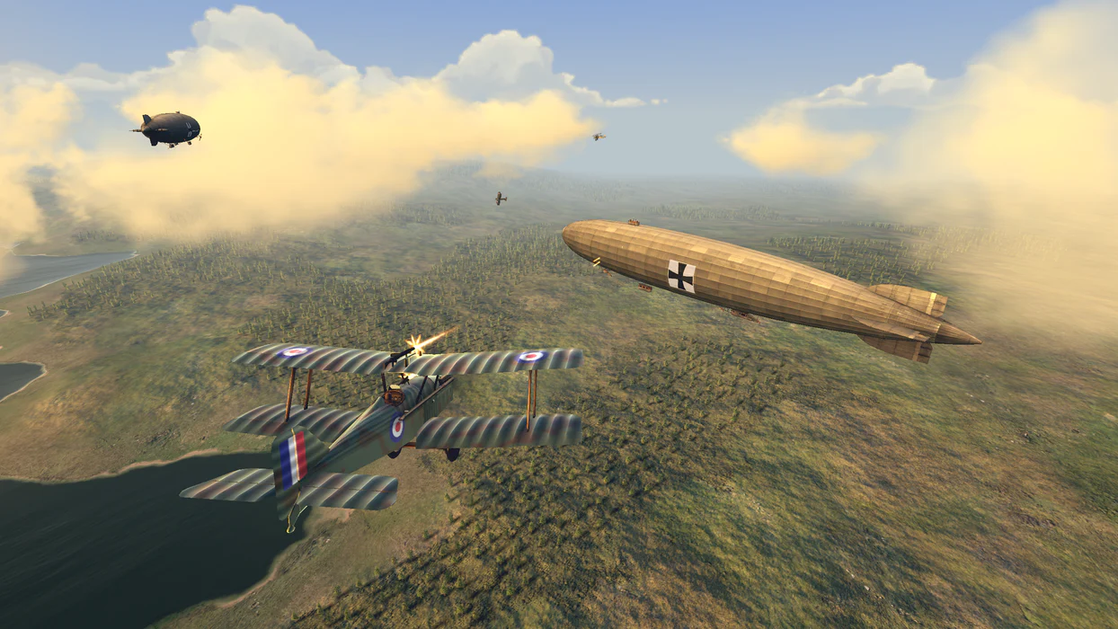 Warplanes WWI Sky Aces + WW2 Dogfight [PlayStation 5] PlayStation 5 Video Game GS2 Games