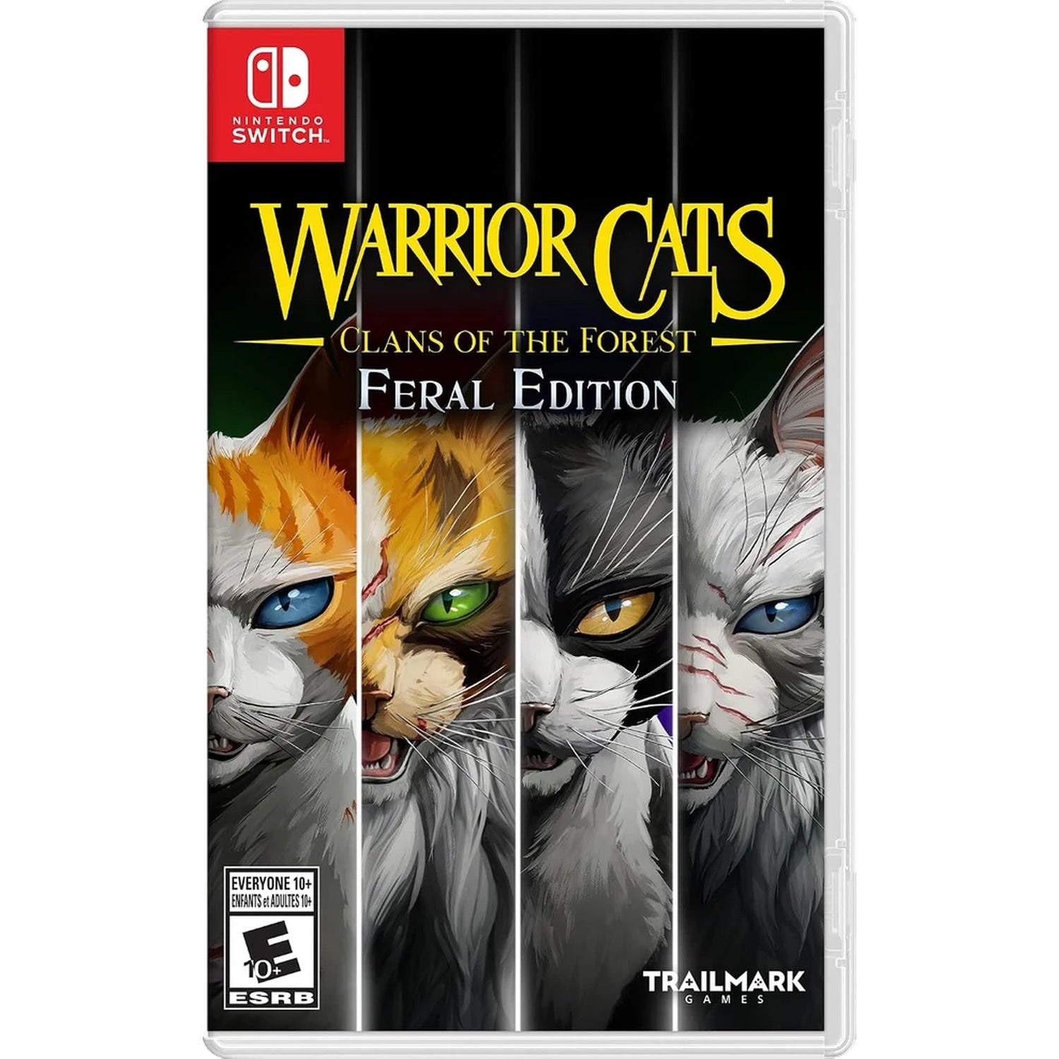 Warrior Cats: Clans of the Forest - Feral Edition [Nintendo Switch] Nintendo Switch Video Game Trailmark Games