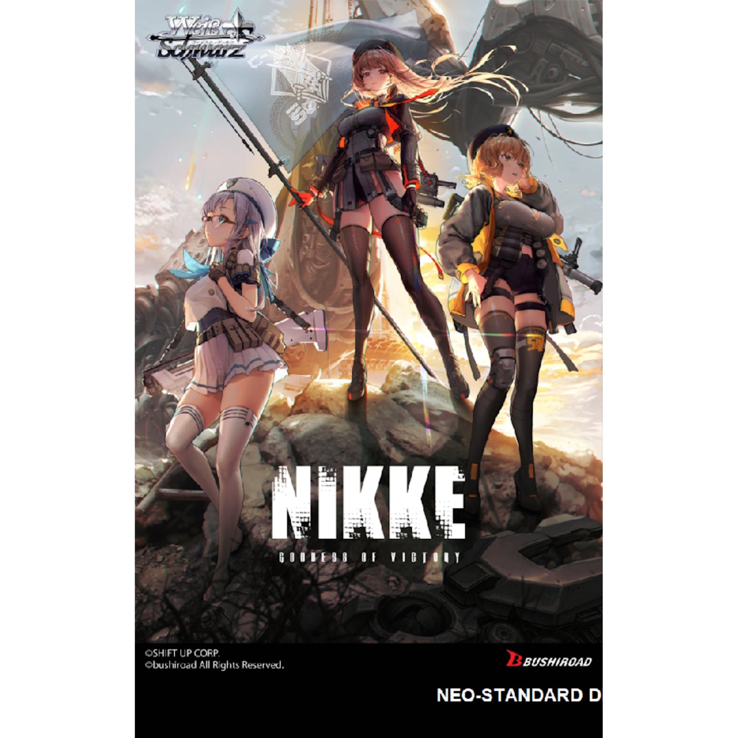 Weiss Schwarz TCG: Goddess of Victory: Nikke Booster Box 1st Edition - 12 Packs Card Game Bushiroad