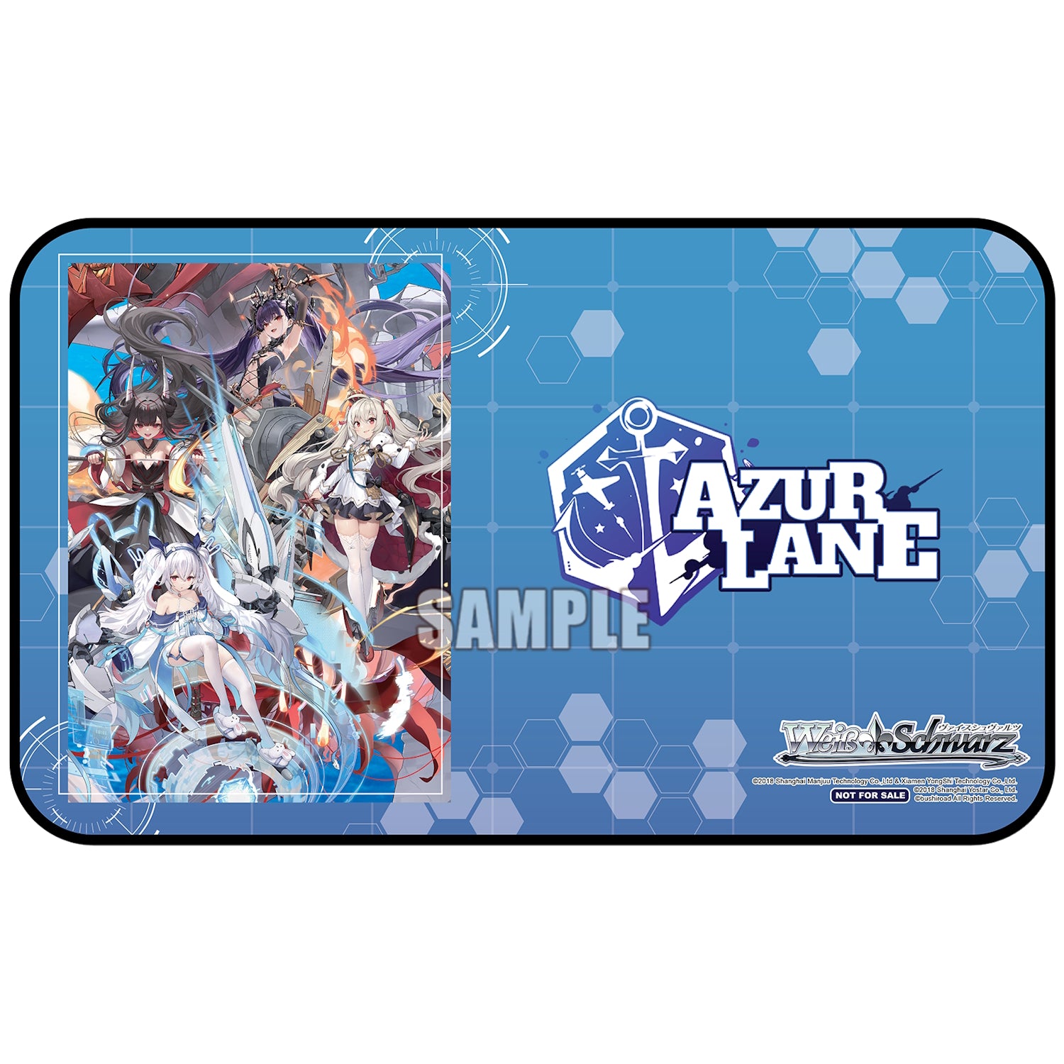 Weiss Schwarz TCG: Azur Lane - Vol. 2 Playmat Card Game Accessories Bushiroad