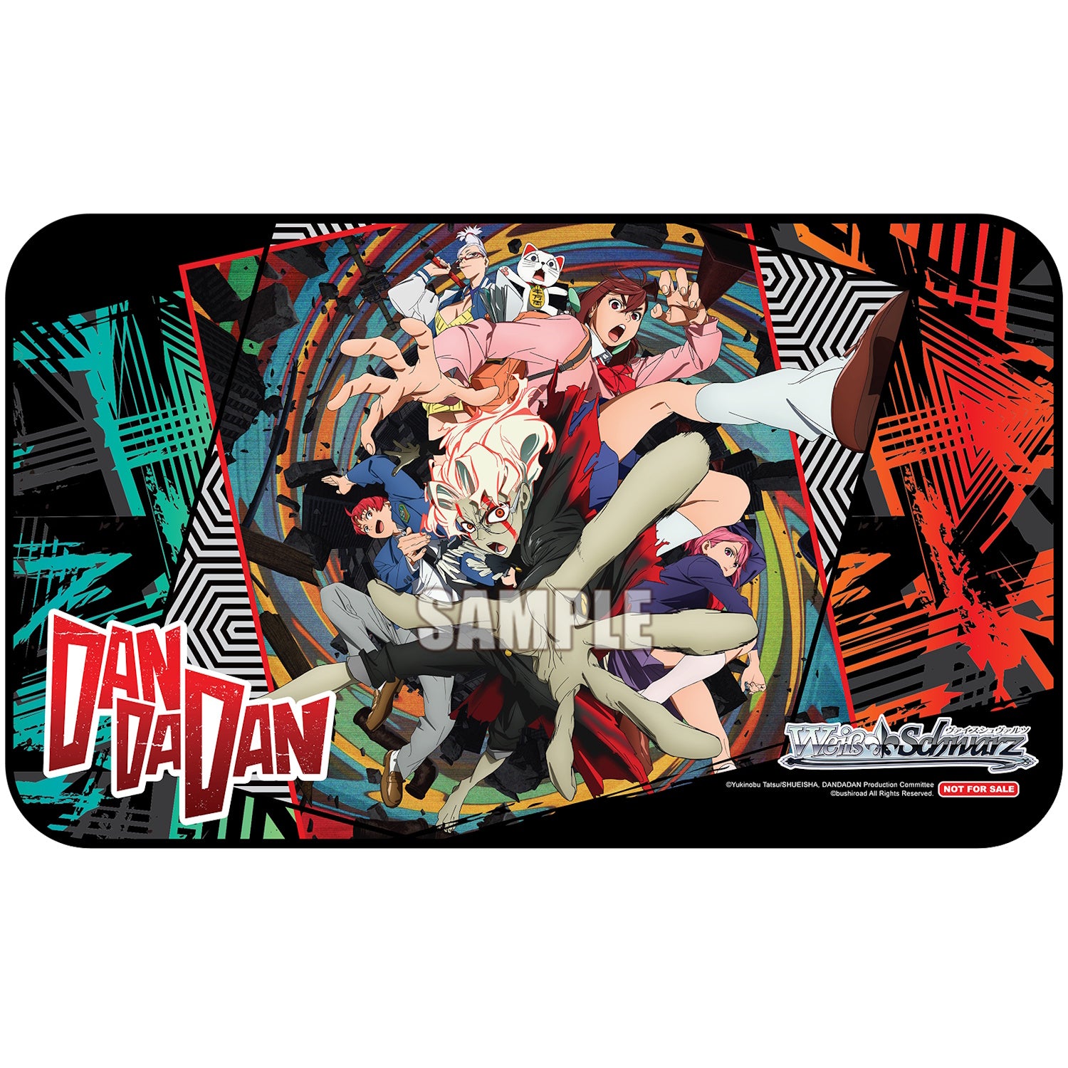 Weiss Schwarz TCG: DANDADAN Limited Edition Playmat Card Game Accessories Bandai Namco