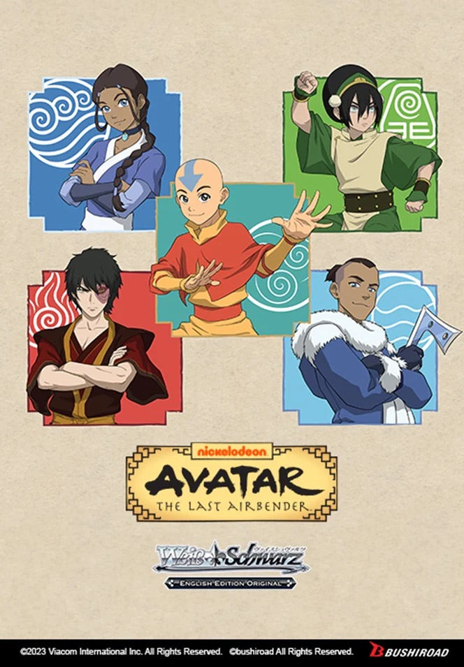 Weiss Schwarz TCG: Avatar The Last Airbender Booster Box Card Game Bushiroad