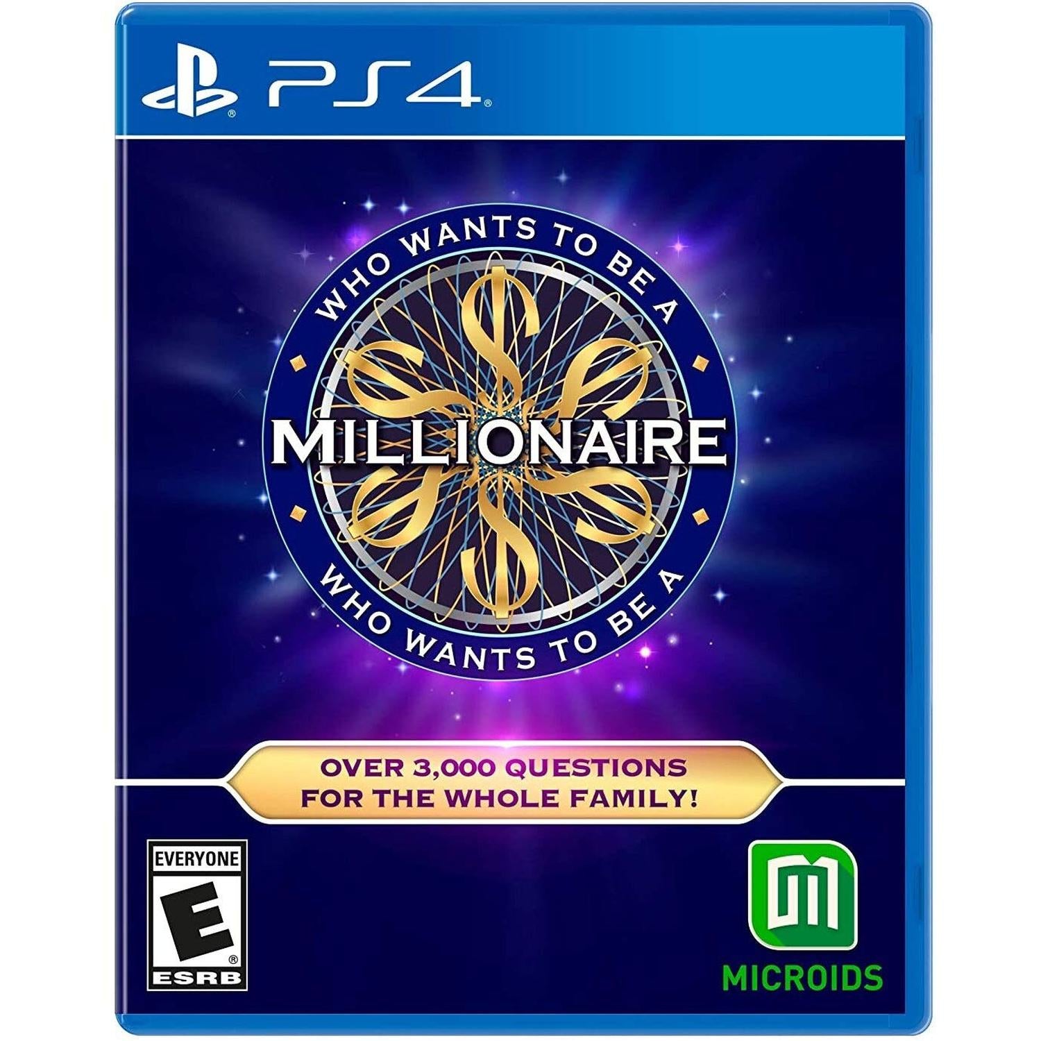 Who Wants to Be A Millionaire [PlayStation 4] PlayStation 4 Video Game Microids   