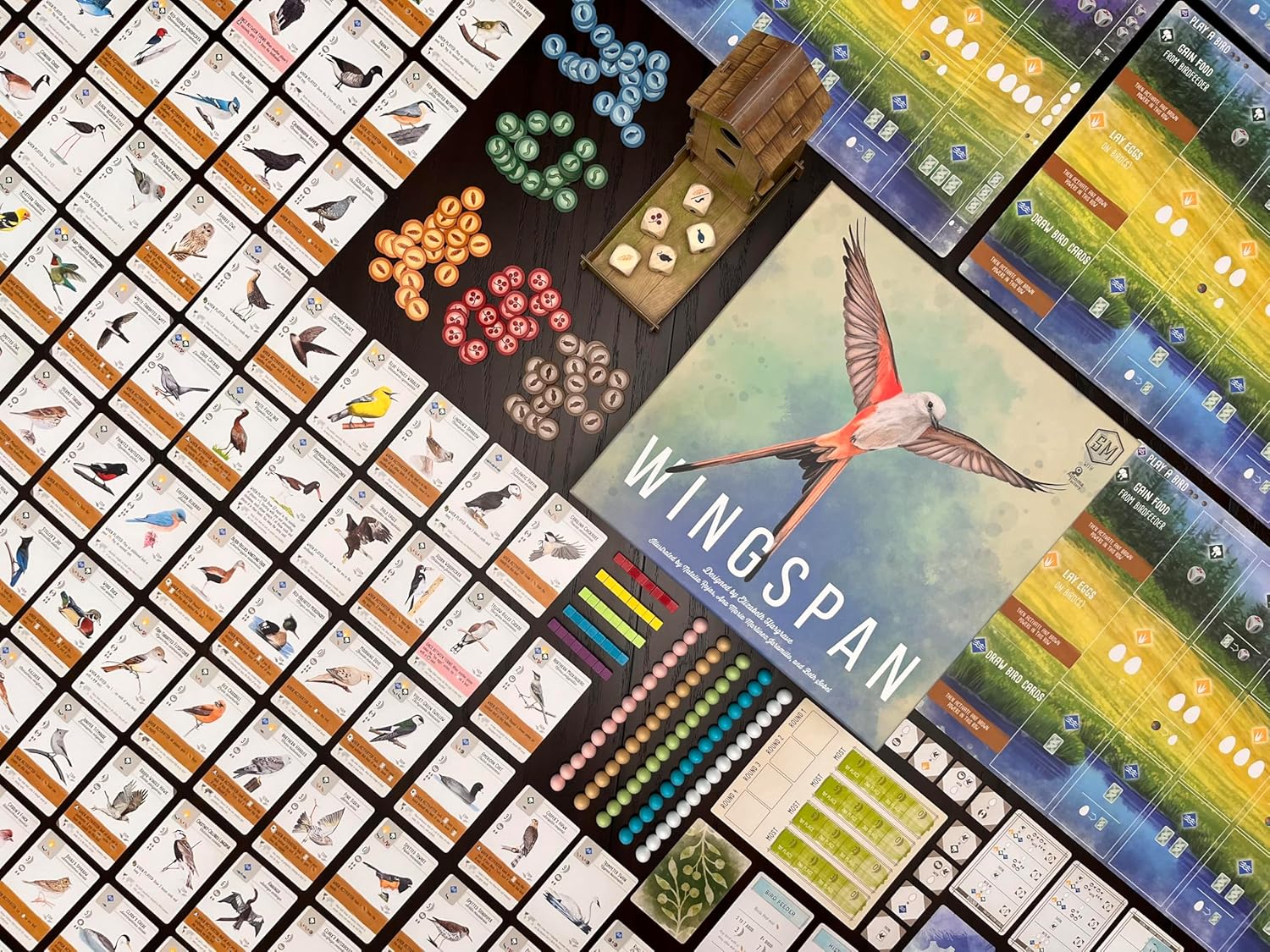 Wingspan (With Swift-Start Pack) [Board Game, 1 - 5 Players] Board Game Stonemaier Games