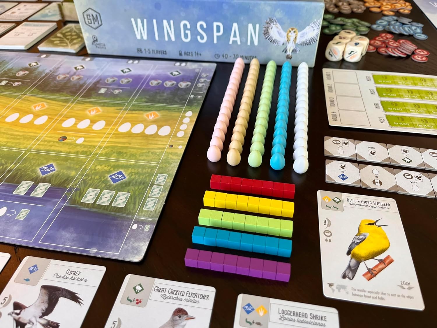 Wingspan (With Swift-Start Pack) [Board Game, 1 - 5 Players] Board Game Stonemaier Games