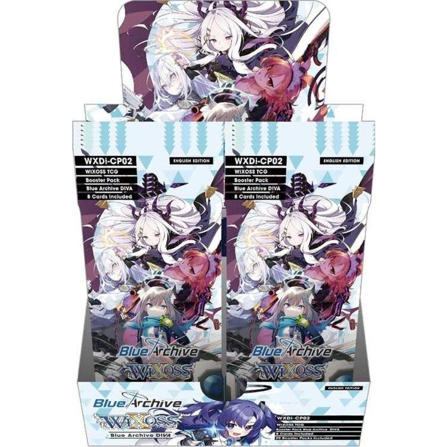 WIXOSS Blue Archive DIVA Booster Box - 20 Packs Card Game Takara Tomy