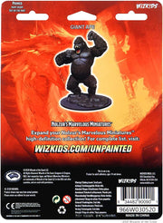 WizKids Dungeons & Dragons: Nolzur’s Marvelous Unpainted Miniatures - Giant Ape [Board Game Accessory] Board Game Wizards of the Coast   