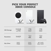 Xbox Series X: White 1TB Console (Digital - No Disc Drive) [Xbox Series X System]