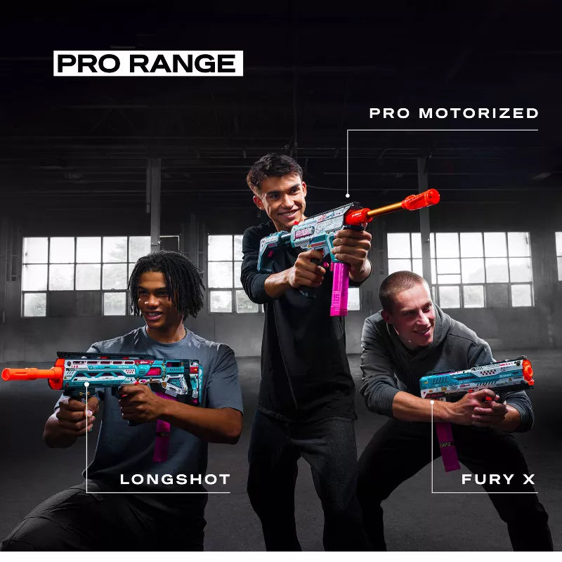 XSHOT Pro Motorized Piston Pump AEB Toy Motorized 40 Darts Air Pocket Blaster Toys & Games Zuru