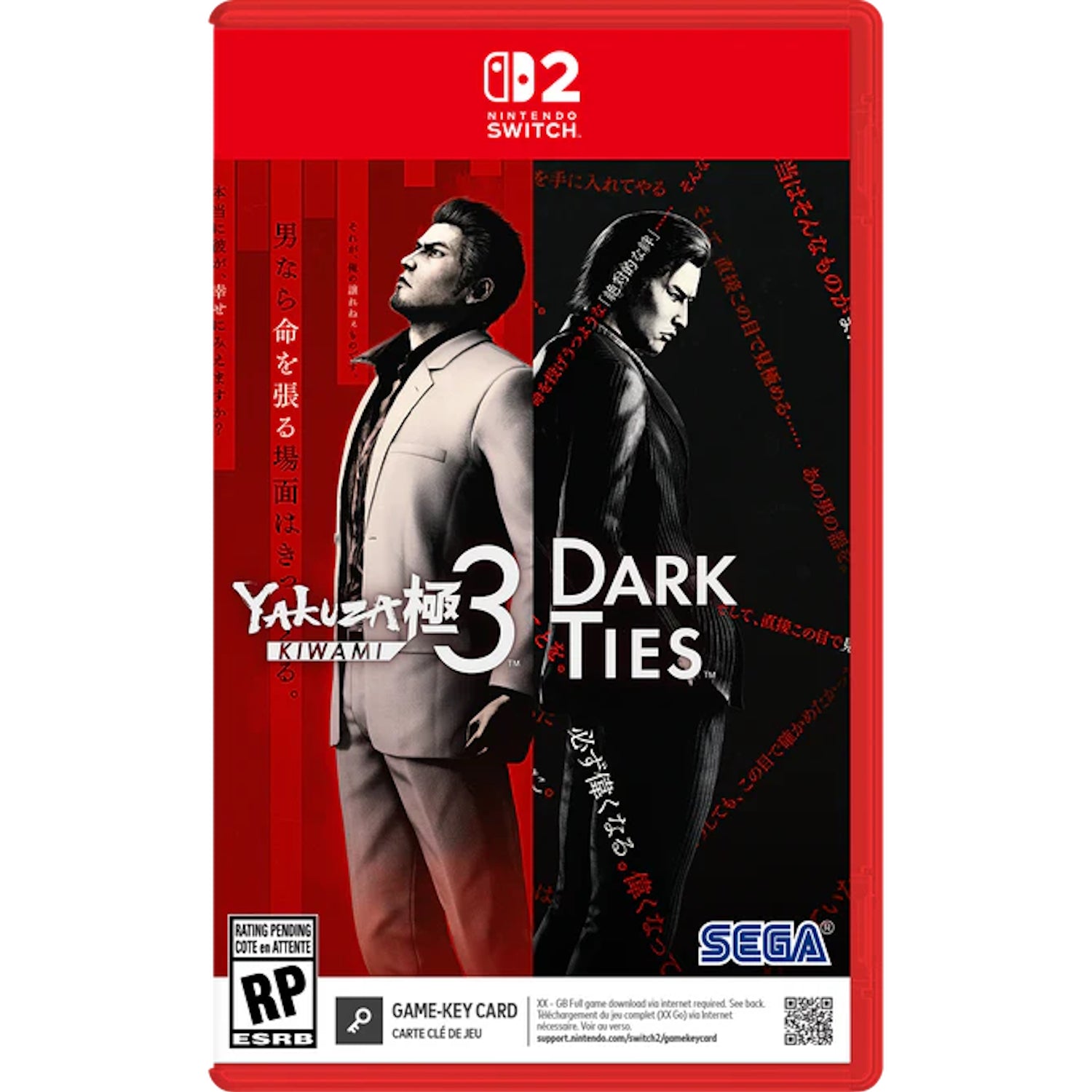 Yakuza Kiwami 3 & Dark Ties [Nintendo Switch 2] Nintendo Switch 2 Video Game SEGA