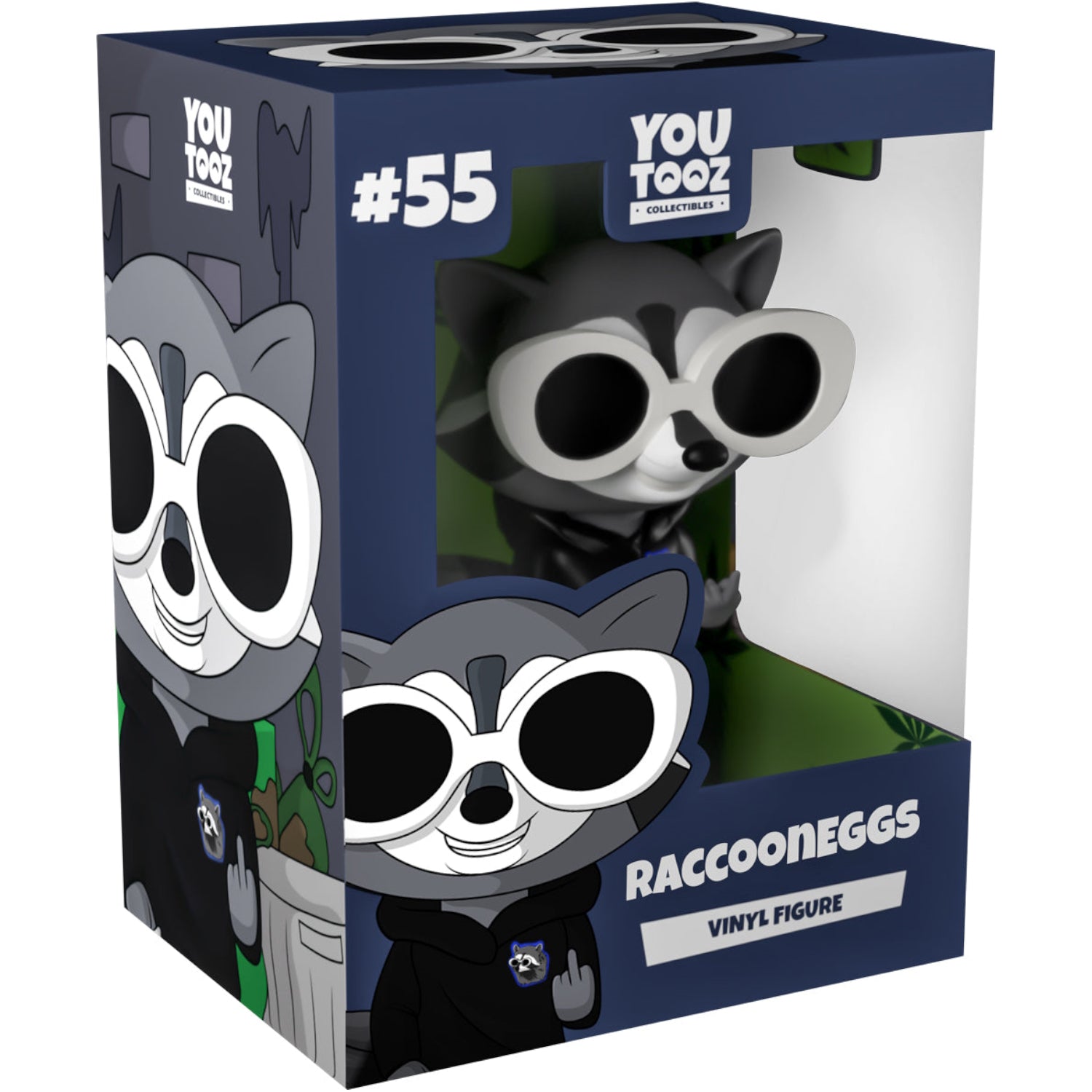 Youtooz: Commentary Collection [RaccoonEggs Vinyl Figure #55] Toys & Games Youtooz